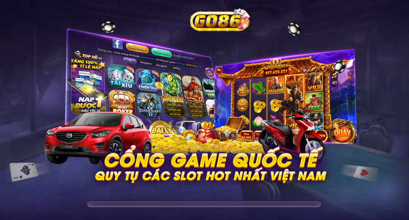 Go86 - Trải nghiệm giải trí đẳng cấp có một không hai