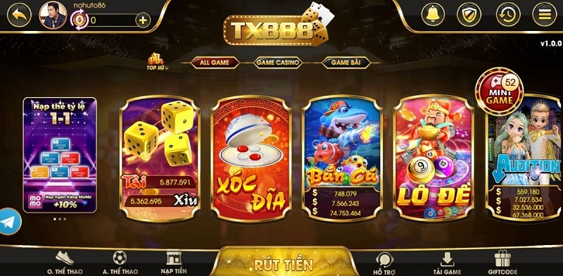 TX888 - Sân chơi đẳng cấp, nhiều ưu đãi vàng