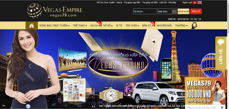 Vegas Empire - Đánh nhanh thắng lớn với game đổi thưởng HOT nhất 2023